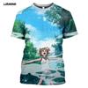 Summer Style T-Shirt Men Women T-shirt 3D Print Anime Game A Certain Scientific Railgun T Harajuku T Shirt Clothing