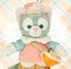 Gelatoni Plush Badge Duffy Friends Wonderful Kitchen Plush Badge Tokyo DisneySea Exclusive &