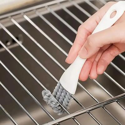 1 Stück Herdreinigungsbürste Multifunktionale Küchenherdreinigung Spaltbürste Spüle Sackgasse Grillplatte Reinigung Kleine Bürste