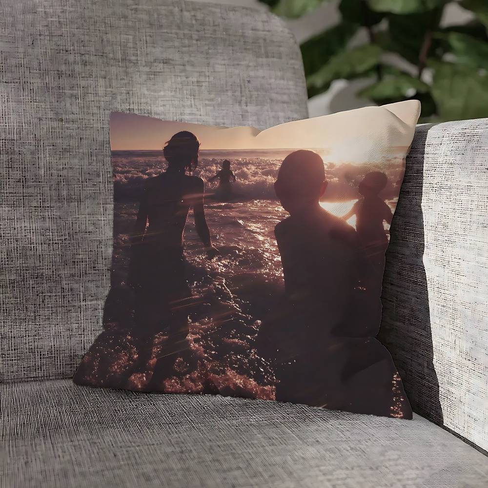 Rock E-Emily A-Armstrong Throw Pillow Case For 45x45cm 40x40cm 55x55cm 50x50cm 30x30cm Square Car Pillowcase Shell
