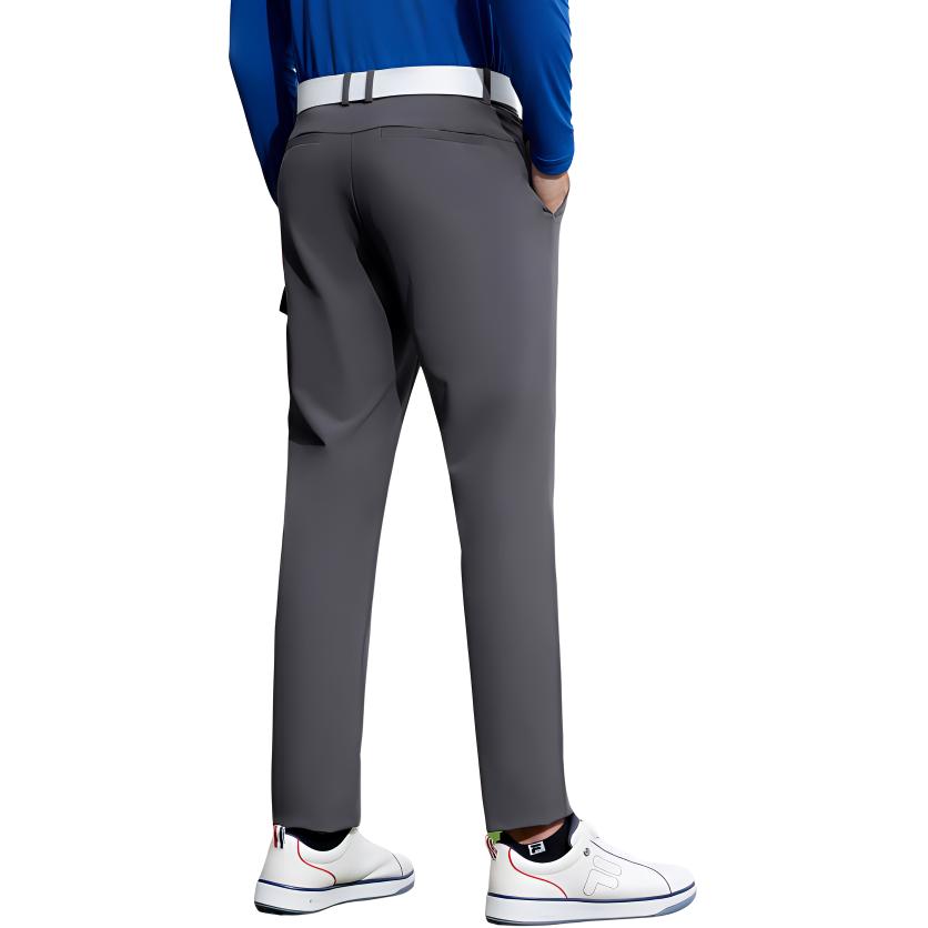 Fila 2023 Winter New Basic Simple Woven Golf Pants Men Pants Black A11M345806FBK
