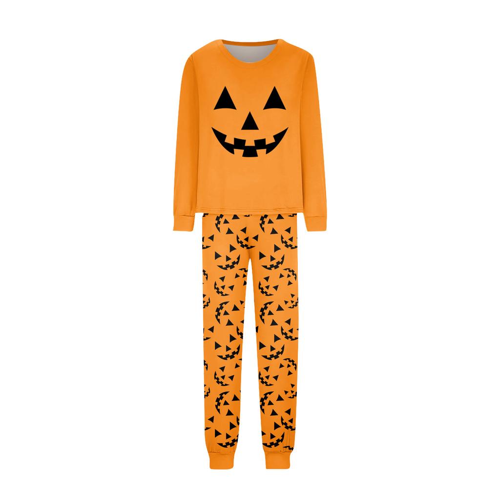 Druck Niedliches Familien-Set Pyjamas, Hauskleidung, Familien-Set Langarm-Oberteil Hosen-Set