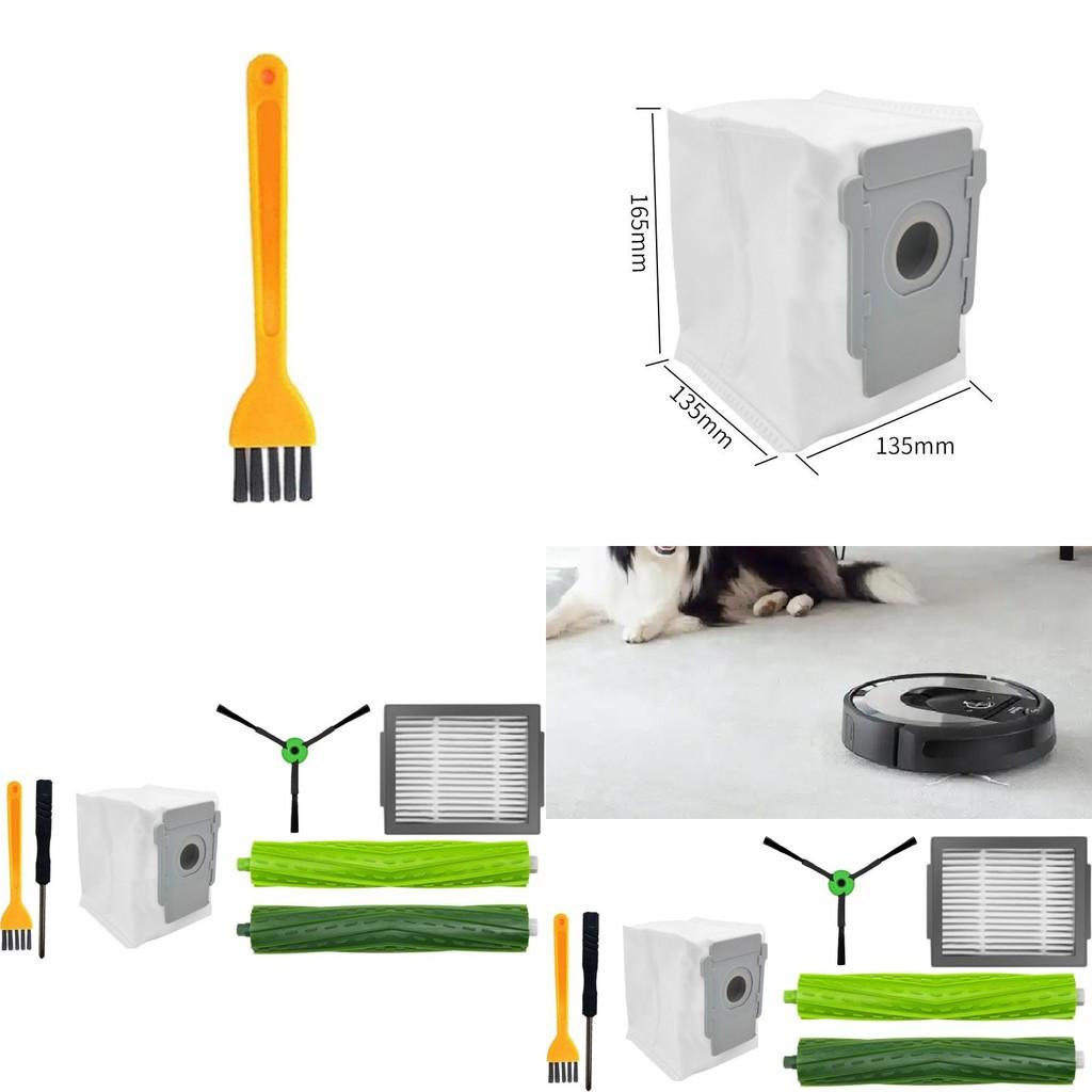 For Irobot Combo I5 J5 Vacuum Cleaner Parts Set With Brush Roll Dust Bag For Home Use