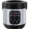 Cuiseur à riz Sencor SRM 0650SS - 5 modes de cuisson - Cuisson vapeur incluse - 600 ml - Noir/Argent