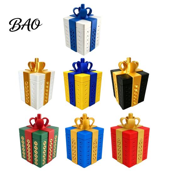 Puzzle Gift Box Annoying Prank Box, 3D Printed Reusable Cash & Card Unique Small Item Storage Holder, Hilarious Challenge Funny Surprise for Birthday