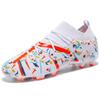 Fashion High Quality Purple Men's Football Shoes Outdoor FG/TF Non-slip Futsal Sneakers Man Original Professional Soccer Cleats For Men