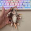 Built in Skeleton Mouse Doll Animal Figure Funny Mouse Toy Creative Plush Rat  Children