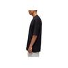Adidas Solid Color Comfortable Soft Crew Neck Pullover Short Sleeve T-Shirt Unisex Tops Black IW0071