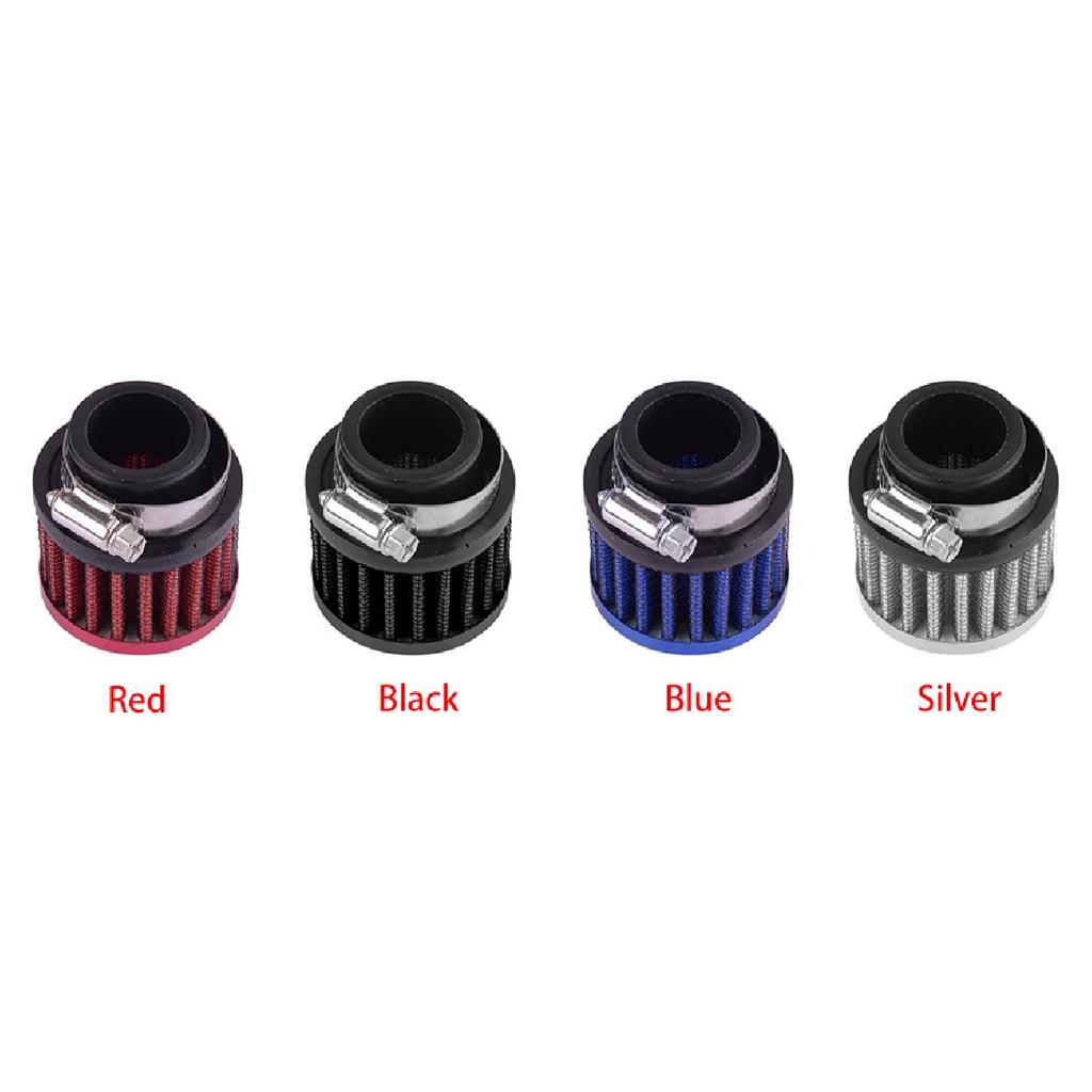Universal 25mm Diameter Air Intake Filter Cleaner with Clamp for Motorcycle Car Tractor Truck