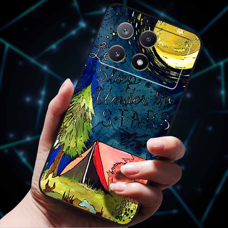 3D Flowers Emboss Fundas For Poco X6 Pro Case Soft Silicone Phone Case for Xiaomi Poco X6 Pro Poco X 6 Pro X6Pro Pocox6 Pro Bags