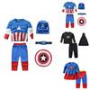 Set Costume Cosplay Bambini Spider Man Captain America Hulk Batman Superman Con Poliestere E Spandex Per Halloween E Spettacoli Teatrali