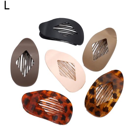 4/6Pcs Hair Clips Powerful Duck Beak Hairpin with 12 Claw Teeth Frosted Surface Hair Clamp Hair Accessories