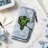 Stylish Dragon Pattern Long Wallet Portable Card Holder Casual Purse