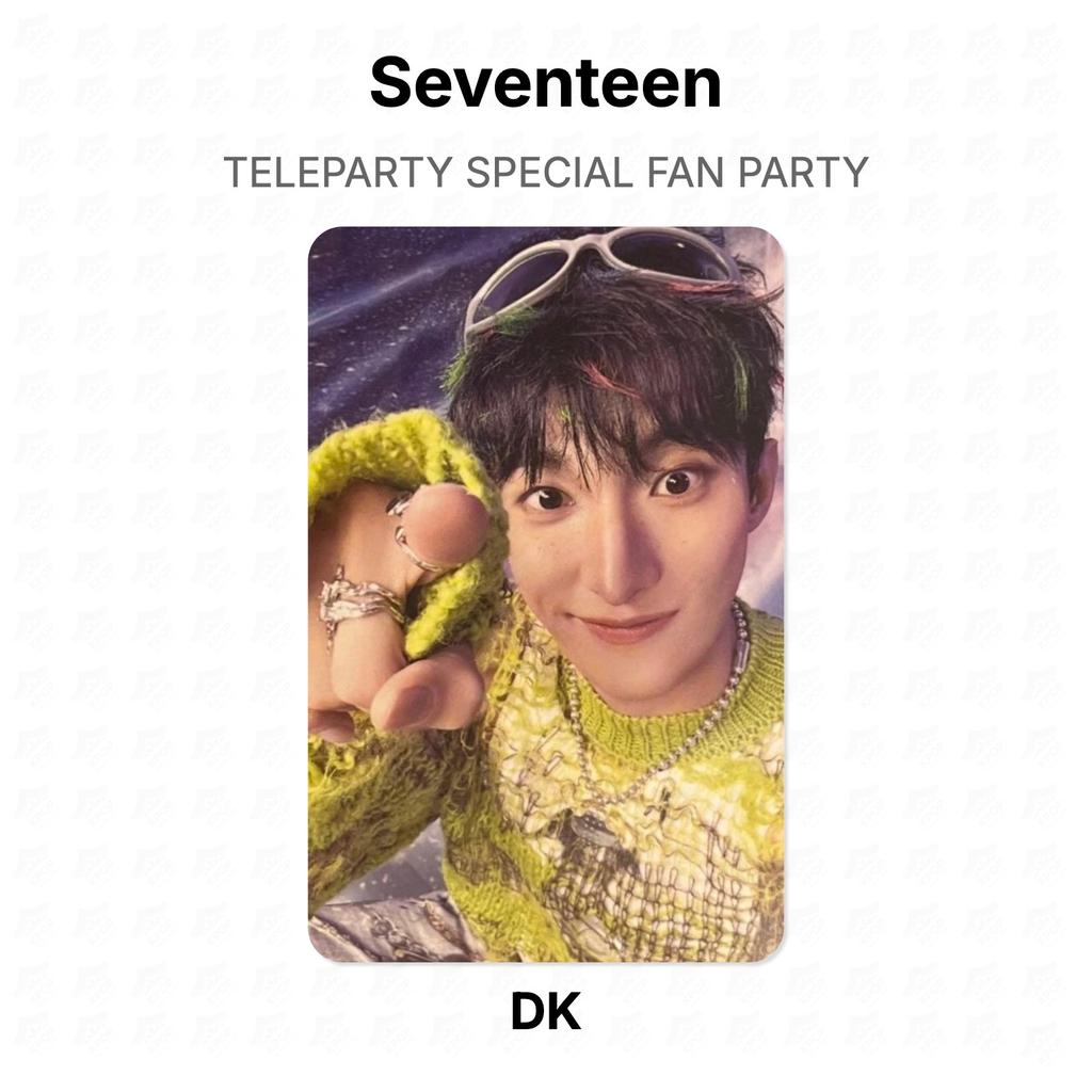 Seventeen TELEPARTY SPECIAL FAN PARTY Official Photocard