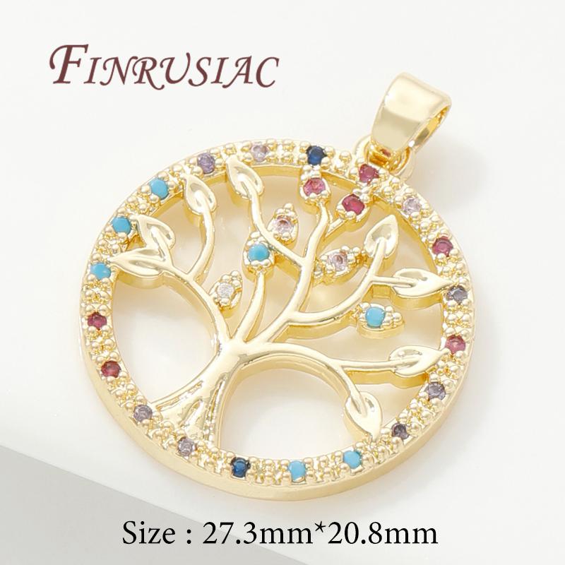 18K Real Gold Plated Crystal Charms For Jewelry Making,Trendy Jewellery Charms Accessories,Pendant For Needlework