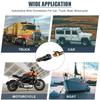 20/10pcs Waterproof Automotive Male Female Electrical Connectors Plug 2-Pin Way with Wire for Car Motorcycle Scooter Marine