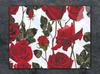 TABLA DE CORTAR DE CRISTAL 40x30 ROSAS