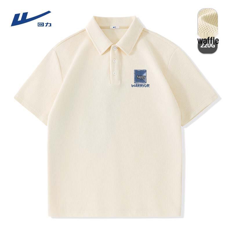 Warrior Men s Retro Waffle Knit Polo Shirt