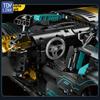 ToylinX 1:10 Mechanical Building Block Supercar Set Realistic STEM Educational Toy Kids Perfect Christmas Birthday Holiday Gifts
