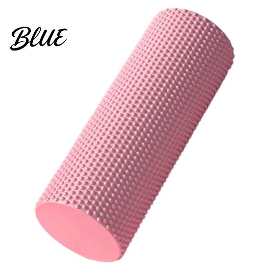 Rodillo de Fisioterapia Espuma EVA para Yoga Pilates, Rodillo Masajeador Muscular Texturizado, Textura de Puntos Masajeador de Tejido Profundo para Dolor de Espalda, Fitness en Casa