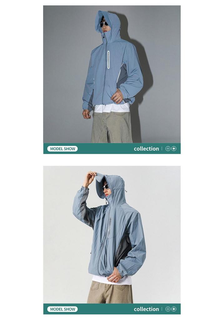 Unisex UPF50+ Lightweight Anti-UV Summer Sports Jacket