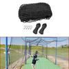 Baseball Softball Backstop Net Field Enclosure Practice Net Multipurpose Baseball Training Net for Baseball Hockey
