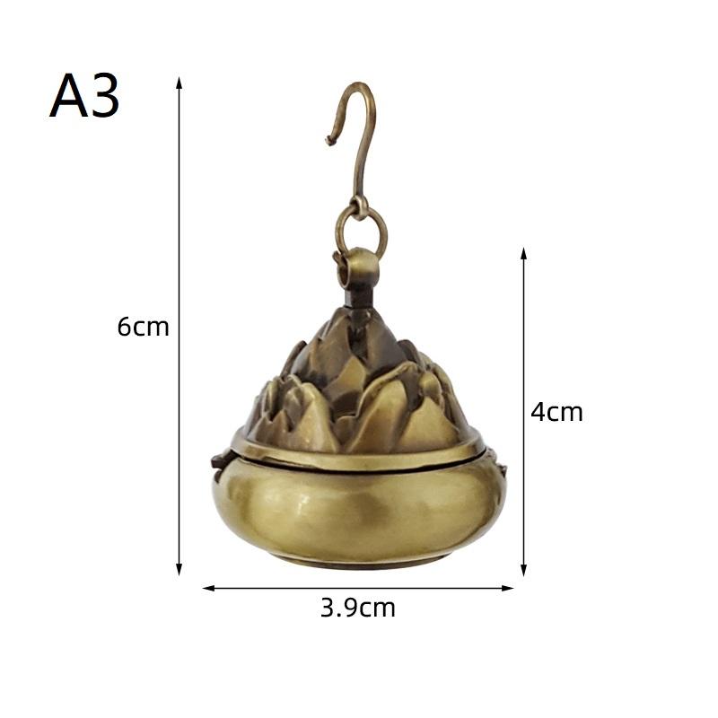 Home Indoor Creative Burner Decor Pine Chinese Style Aromatherapy Ornaments Incense Tea Ceremony Agarwood Hanging Stove