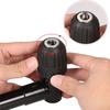 Adaptateur Mandrin Angle Droit 90° Auto-serrant 0,8–10 mm, tige 8 mm, 25 N·m pour perceuse/visseuse