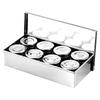Xinjigaoge Extra Thick Stainless Steel Food Sample Box Set