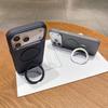 Magnetic Liquid Silicone Stand Case for iPhone 17 Pro Max & Samsung S25U - Drop-Proof Protection