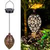 Outdoor Solar Lantern Hanging Light LED Waterproof Yard Patio Garden Lamp Decoration New
