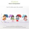 Lovely Sweet Umbrella Girl Figure Set of 4 All