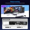 HDMI DP KVM Switch 4K@60Hz 2 Monitor 2 Computer, 2 Input 2 Output Switch, 4 USB 3.0 Ports for Sharing 2 Monitors/Keyboard/Mouse/Printer Between 2 Comp