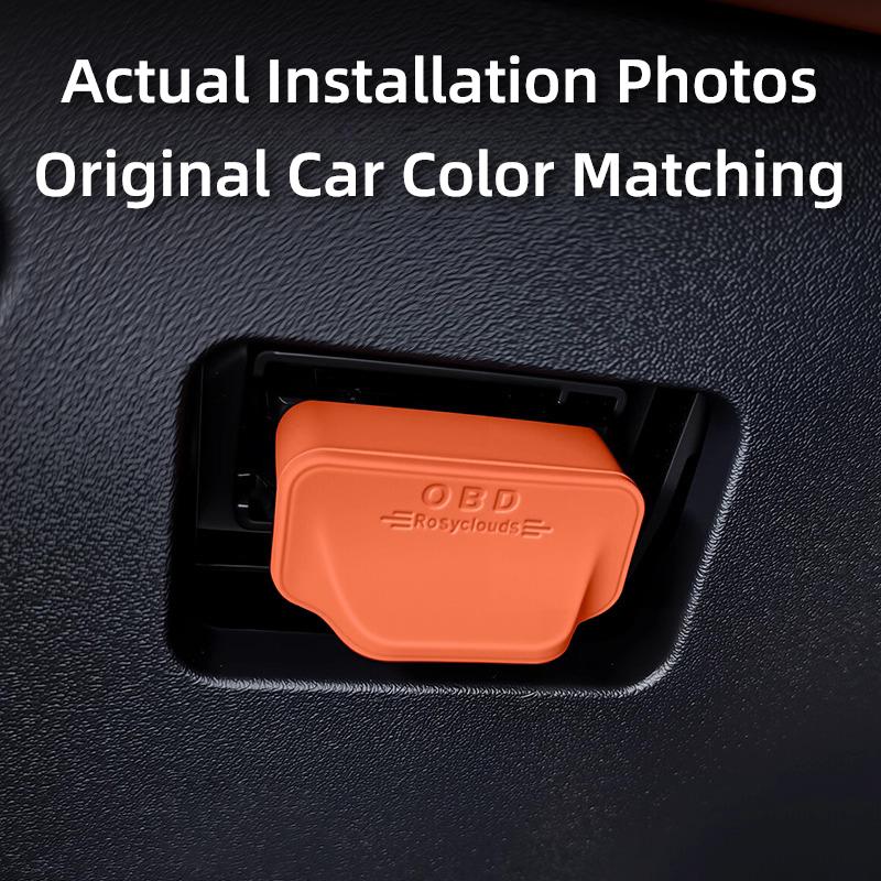 For Li L6 L7 L8 L9 2025 2024 Lixiang Silicone OBD Port Protection Cover