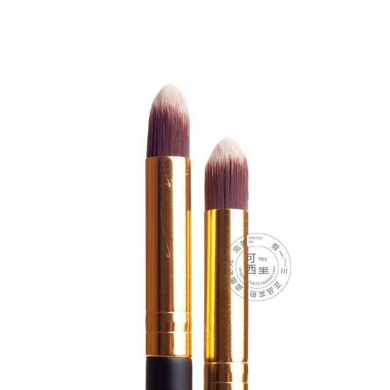 

Long Handle Large Eye Shadow Brush High Gloss Shadow Brush Eye Countour Brush Makeup Brush Makeup Tools round Tip Oblique Head Man-made fiber Round pointed eye shadow brush 1