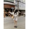 Kumikumi Idle Style Retro Vertical Stripes Loose Long Sleeves Shirt Women's Autumn Beautiful Temperament Wild Outerwear Top