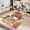 1PC Cute Food Extra Large Non-Slip Floor carpet, Office, family, bedroom, Studio - Large Area Rug Indoor Rugs, Vibrant Colors-A265