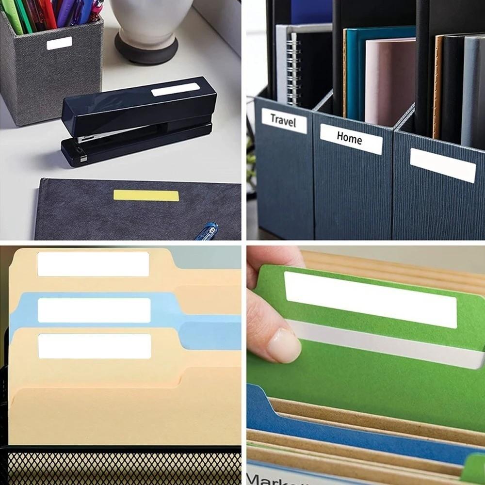 Waterproof Thermal Printer Stickers Tear-Resistant Replacement Thermal Printing Label Paper Multifunctional