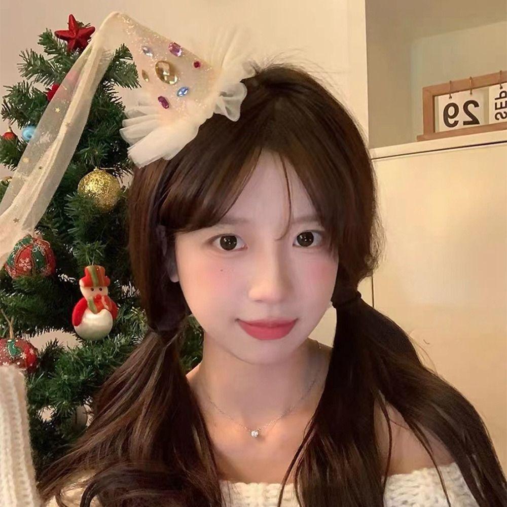 Rhinestone Birthday Hat Hairpin Birthday Cap Birthday Crown Creative Girls