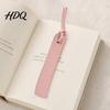 Book Accessories Faux Leather Bookmark Classic Stitched Bookmark with Rope Ultra-Thin Stationery