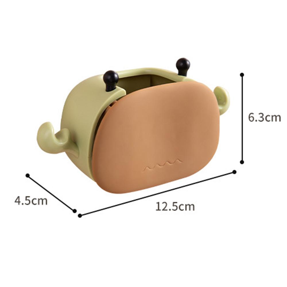 Cartoon Punch-Free Crab-Shaped Mop Clip Durable Non-marking Mop Holder For Bathroom