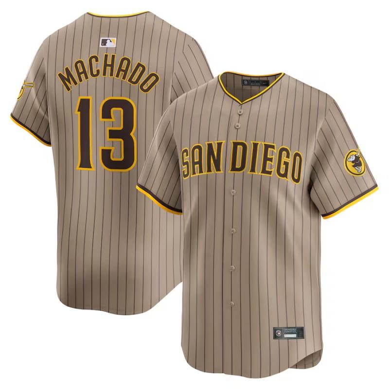 Manny Machado 13 San Diego Padres MLB Baseball Jersey Hoodie Mens Embroidered Sportswear Casual V-Neck Pullover