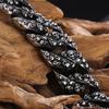 Gothic Punk 316L Stainless Steel Skull Bracelets For Men Hip Hop Domineering Cuban Link Chain Bracelet Heavy Biker Jewelry Gifts
