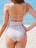 Women's One-piece Swimsuit  Slim Shaping Backless Push Up One-piece Swimsuit Monokini Bathings Suits Swimming Suits Female