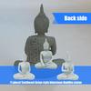 Resin Buddhas Figurines Buddhas Statues Ornament for Home Office Decors Buddhas Sculpture Housewarmings Gift Buddhas Decors
