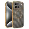 For Honor Win Win RT Win Turbo  electroplated carbon fiber magnetic fingerprint-resistant shockproof phone case