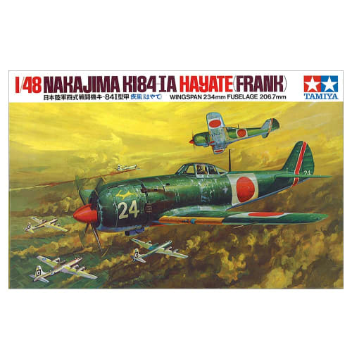 TAMIYA 1/48 Masterpiece Series No.13 Japanese Army Type 4 Fighter Shippuu Plastic Model 61013