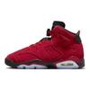 Air Jordan 6 Retro GS Toro Bravo Παιδικά Αθλητικά Παπούτσια Κόκκινο Varsity-Red Μαύρο 384665-600