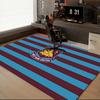 1 Stück West Ham United Teppich Spielteppich, Fußmatte für Schlafzimmer Wohnzimmer Eingangsbereich Teppich, Heimdeko Idee Geschenk für Weihnachten Geburtstag