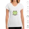 So Over It Frog T Shirt 6xl Cotton Cool Tee Frog Over It Meme Funny Frogs Cute Angry Animals Animal Green Goblincore